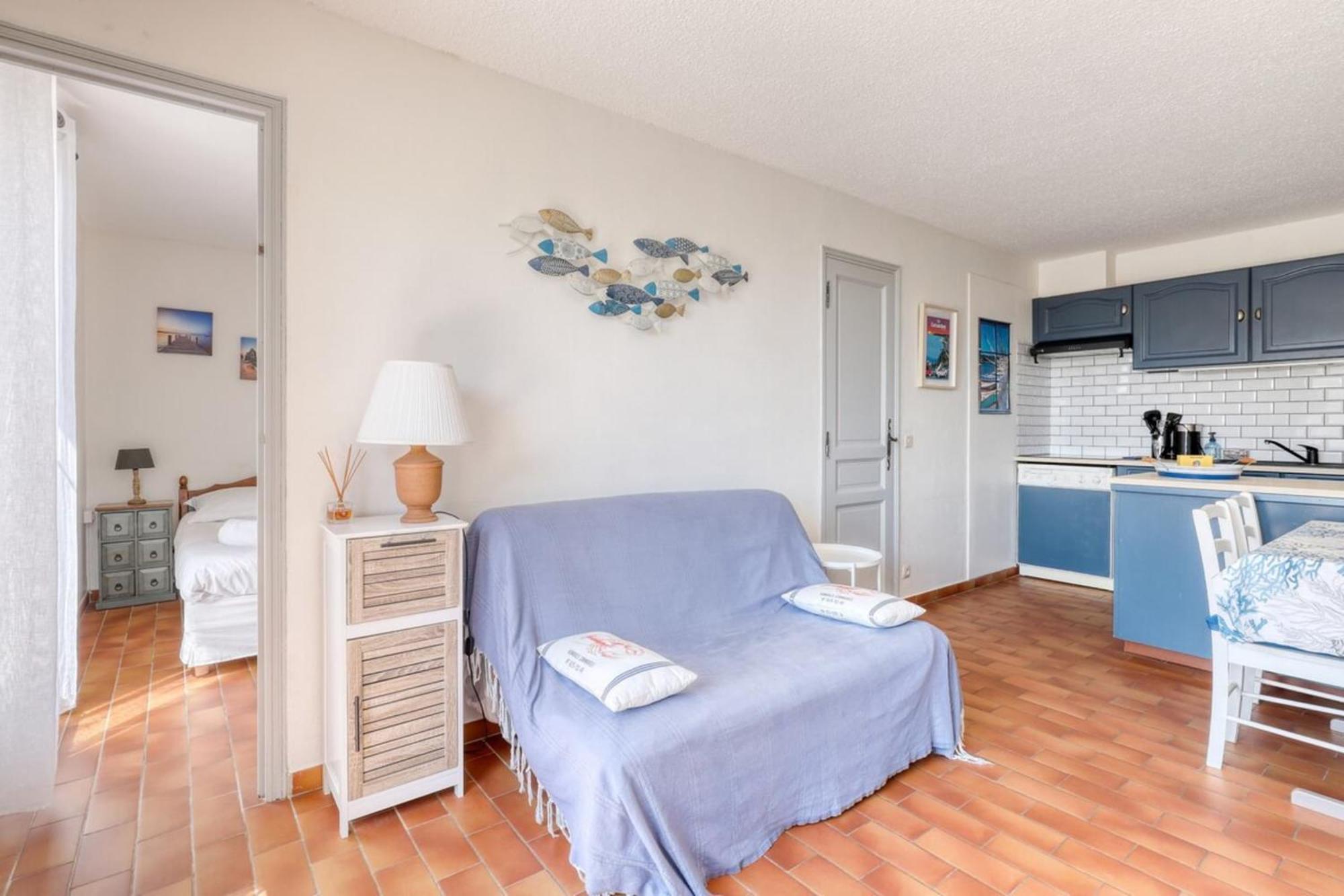 Apartamento Exceptional View In Saint-Clair For 4 People Le Lavandou Exterior foto
