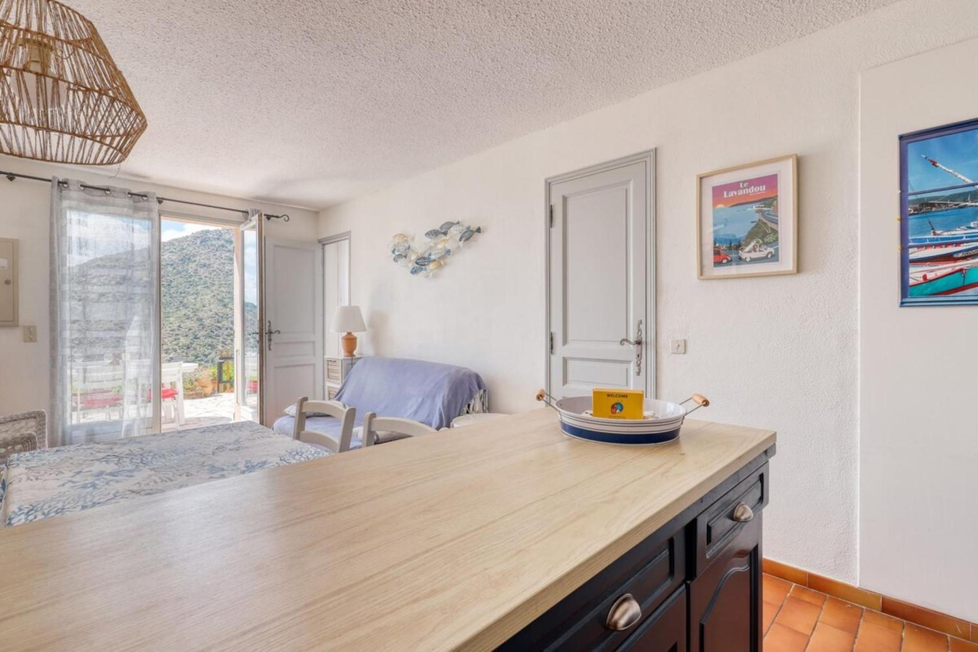 Apartamento Exceptional View In Saint-Clair For 4 People Le Lavandou Exterior foto